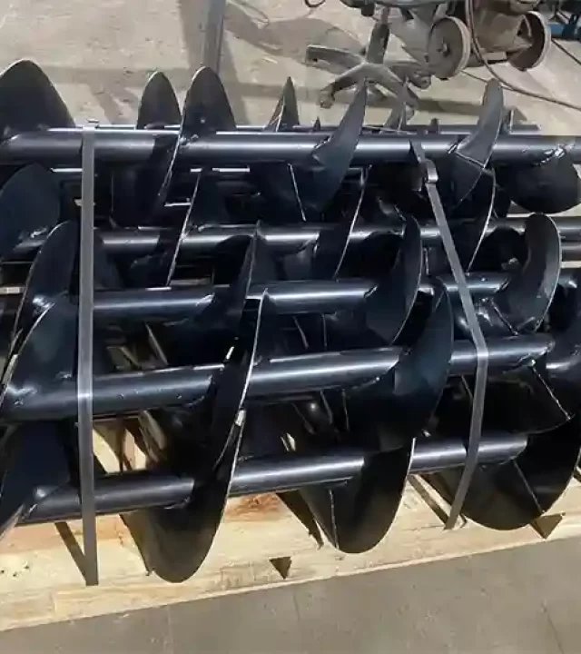helicoide sob medida em aço carbono